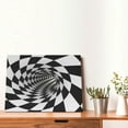thumbnail image 4 of Logiee 3D Vortex Illusion Print Canvas Wall Art,Canvas Picture Prints with Frame, Wall Art Decorative,Canvas Decorative,Suitable for Living Room Bedroom Office Room 30x40, 4 of 6