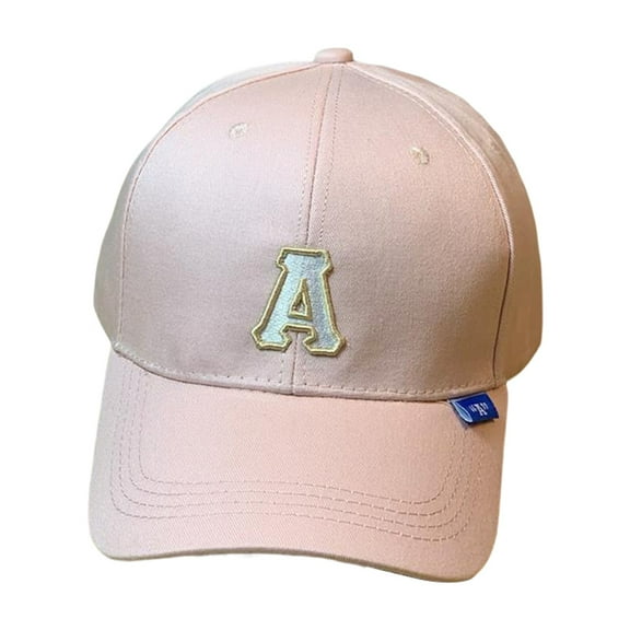 Baseball Cap Casual Wide Brim Folding Adjustable Windproof Sun Protection Breathable Fashion Letter Embroidery Women Outdoor Hat for Summer
