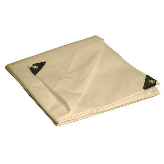 10 x 20 ft. Heavy Duty Polyethylene Tarp White
