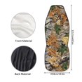 thumbnail image 7 of HUISEFOR Camo Forest Car Seat Cover Breathable Comfortable Car Seat Covers Front Seats Only Anti Slip Easy to Installation Universal Size Fit for Most Cars SUV 2 Pack, 7 of 7