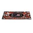 thumbnail image 3 of Philadelphia Flyers 28" x 16" Happy Holidays Christmas Turf Door Mat, 3 of 3