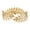 Rose Gold, variant on Grofry Leaf Shape Upper Arm Bracelet Metal Coil Swirl Spiral Shape Armband Cuff Opening Adjustable Arm Bangle Armlet Jewelry Gift