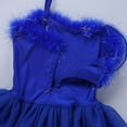 thumbnail image 6 of iEFiEL Girls Swan Sequins Ballet Dance Leotard Dress with Gloves Hair Clip,Sizes 4-16, 6 of 7