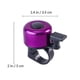 thumbnail image 4 of Bike Ringer Bell Bicycle Ring Bell For Road Bike Purple Aluminum Alloy Cycling 1Pack, 4 of 4