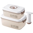 thumbnail image 2 of Trayknick Vacuum Storage Food Containers - Leak-Proof Manual Pumping Containers with Calendar Wheel, Home Organizers, 2 of 8