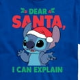 thumbnail image 3 of Lilo & Stitch - Dear Santa I Can Explain - Men's Short Sleeve Graphic T-Shirt, 3 of 5