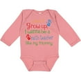 thumbnail image 3 of Inktastic Math Teacher Like Mommy Boys or Girls Long Sleeve Baby Bodysuit, 3 of 5