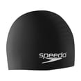 thumbnail image 1 of Speedo Gorro de natación de silicona unisex, negro, talla única Speedo Gorra de baño, 1 of 9