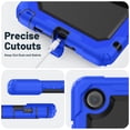 thumbnail image 7 of FJLBDE Case for Lenovo Tab One 8.7 inch/K9 TB305FU 2025, Rugged Shockproof Tablet Cases Cover with Kickstand Shoulder Strap, Blue, 7 of 7