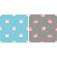 thumbnail image 1 of Ensemble De Porcs En Tissu À Plat Suédois De 2, 1 of 2