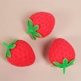 thumbnail image 5 of Strawberry Squishy Toys, Giant Fruit Squeeze Stress Balls, Fun Gag Gift & Party Favours, 5 of 8