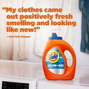 Tide Ultra Odor Defense Plus Oxi Liquid Laundry Detergent, 73 fl oz, 52 Loads