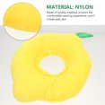 thumbnail image 4 of Adorable Cat Recovery Collar Pet Plush Elizabethan Cone Anti-licking Neck Ring, 4 of 7