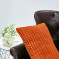 thumbnail image 2 of Home Soft Things Ribbed Flannel Throw Pillow Cover 4pcs - burnt orange - 14" x 26", 2 of 4