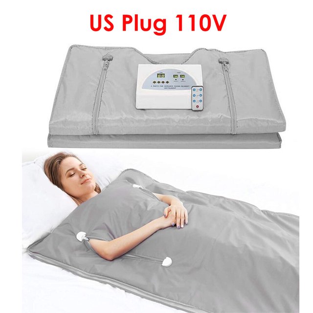Infrare-Manta de Sauna impermeable para pérdida de peso, manta de Sauna adelgazante profesional para el hogar, Spa, terapia, salón de belleza