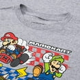 thumbnail image 4 of Mad Engine Super Mario Boys T-Shirt - Officially Licensed Graphic Tee Featuring Mario, Bowser & Yosh, 4 of 6