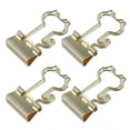 thumbnail image 4 of Binder Clips, Arc Shaped Metal Paper Clips with Strong Clamping Force and Cute Shaped Handles, for Office School Home Use Organizer Box Packaging, 4 of 7