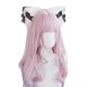 thumbnail image 1 of Furry Bangs Clip with Bow Plush Animal Hairpin Lolita for Cat Ears Hair Barrettes Ponytail Decor Non-Slip Hair Side Clip Yellow, 1 of 4