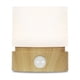 thumbnail image 5 of Luz de noche con temporizador, lámpara de mesa pequeña, luz de noche LED para niños, luz de noche para bebés, con veta de madera, regulable, recargable, 5 of 5