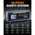 thumbnail image 2 of WolfBox 4000A Peak Car Jump Starter, Portable 12V Battery Pack, Quick Charging, Emergency Booster for 10L Engines, 2 of 11