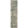 thumbnail image 2 of SAFAVIEH Evoke Maybelle Faded Damask Runner Rug, Beige/Navy, 2' x 8', 2 of 6