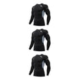 thumbnail image 2 of Jumpingount Ropa interior térmica para hombre Medias Esquí de invierno Correr Ropa de compresión de manga larga Ropa deportiva Culturismo 1609 Type1 NO1, 2 of 6