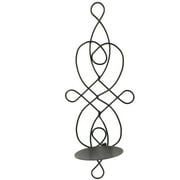 Decor Farmhouse Candle Sconce for Home Decoration Wall Mounted Wrought Iron Holder Tealight