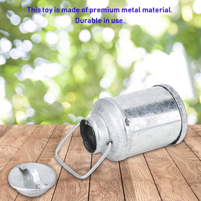 Juguete para casa de muñecas, miniadorno para casa de muñecas, piezas para casa de muñecas en miniatura, olla para leche en miniatura, máxima comodidad