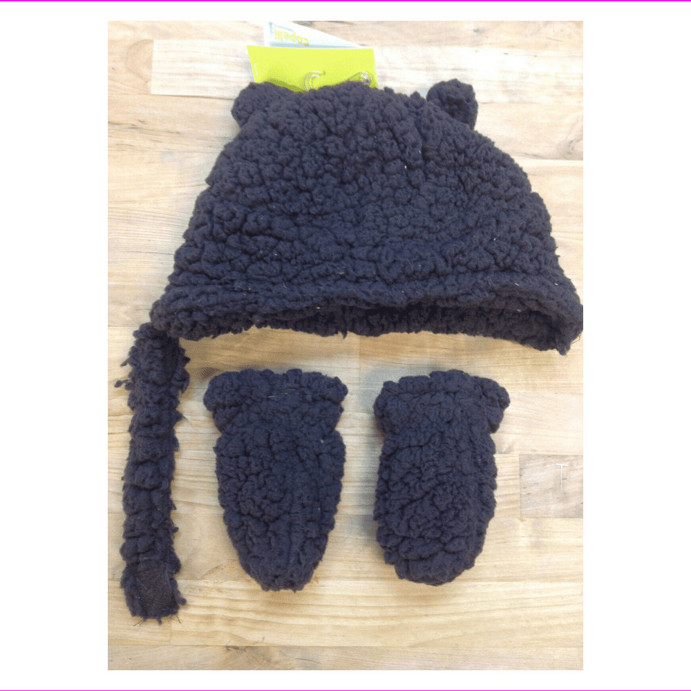 boys hat and mittens