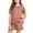 A146 Brown, variant on 2 Piece Toddler Girls Pajama Set Short Sleeve Button-down Gingham Plaid Top and Ruffle Hem Shorts Soft Breathable Cotton Sleepwear Summer Loungewear Outfits