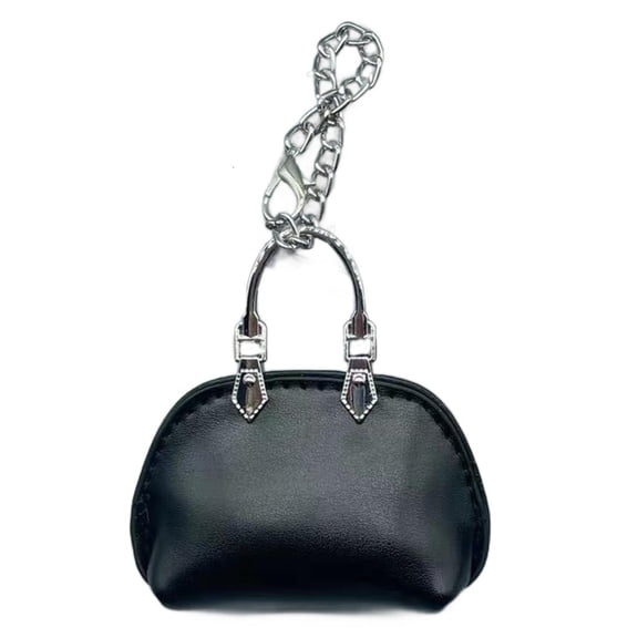Small PU Handbag Keychain Ornament Portable Bag Charm Pendant For Girls And Boys