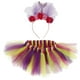thumbnail image 5 of Rainbow Trajes De Diadema De Sirena Para Cumpleaños Cosplay Disfraz Fancy Dress Set METRO, 5 of 9