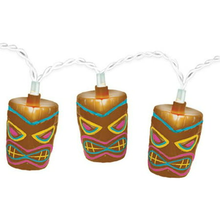 Amscan Tiki Patio String Lights 9 Feet, Tiki Patio Lanterns