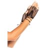 Fishnet Finglerless Lace-Up Gloves