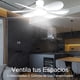 thumbnail image 5 of Ventilador CM-TOP hoja recta con luz y control remoto 3 velocidades, 5 of 8