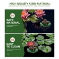thumbnail image 3 of HEALEEP Water Pond Decorations Assorted Color Floating Turtle 1Pack, 3 of 6