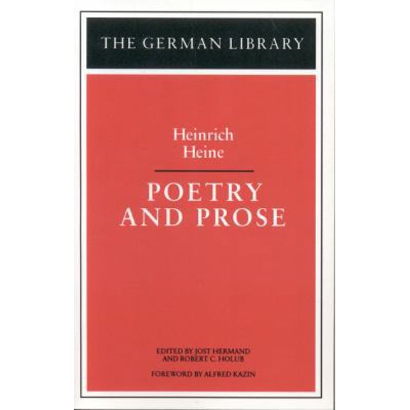 Pre-Owned Poetry and Prose: Heinrich Heine (Paperback) 0826402658 9780826402653