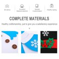 thumbnail image 6 of Christmas Snowman Decoration, DIY Snowman Kit, 3ft Tall Felt Snowman Pendant with Ornaments, Safe Non-Toxic Felt Material, Easy Hanging Hook and Loop, Perfect for Kids Holiday Party and Wall Decor, 6 of 9