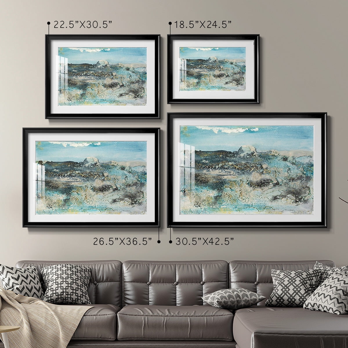 Pattern of Peace I Premium Framed Print - Ready to Hang