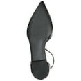 thumbnail image 6 of Journee Womens Reba Buckle Pointed Toe Ballet Flats, Widths Available, 6 of 10