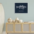 thumbnail image 2 of Stupell Industries Vineyard Stripers Fish Animals Painting White Framed Art Print Wall Art, 30 x 24, 2 of 8