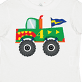 thumbnail image 4 of Inktastic 4th Birthday Truck Boys Toddler T-Shirt, 4 of 5