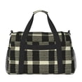 thumbnail image 2 of 13in×19.7in Large Capacity Design Handle Protective Cover Can Be Used As A Travel Bag Handbag Weekend Bag Olive Houndstooth Buffalo Plaid Tartan Check Scotland_3, 2 of 8