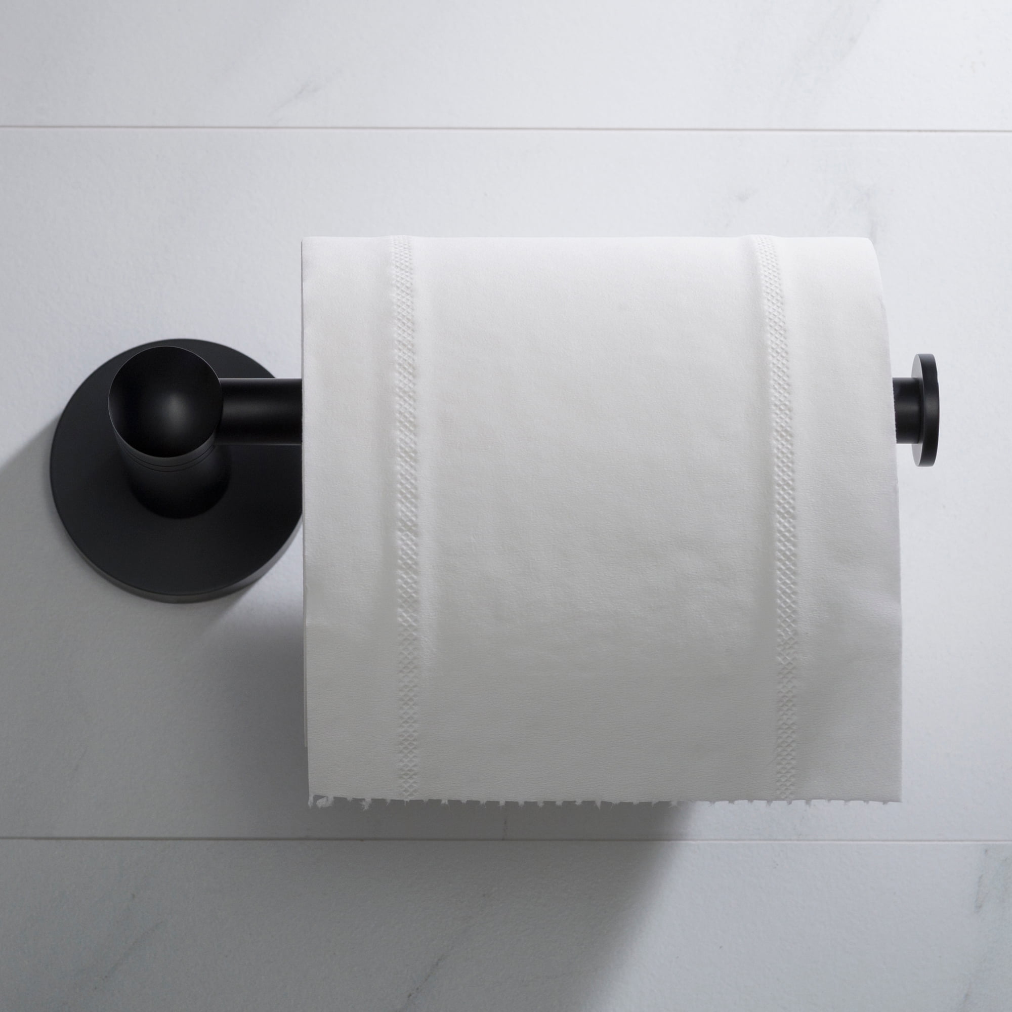 KRAUS Elie™ Bathroom Toilet Paper Holder, Matte Black Finish