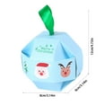 thumbnail image 3 of QTOCIO Christmas Decorations, Christmas Candy Wrapping Boxes Christmas Gift Boxes Cartons, 3 of 6