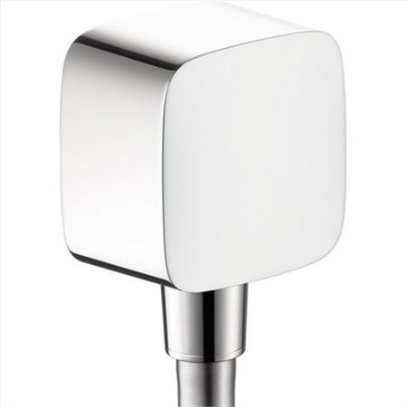 Hansgrohe FixFit Wall Outlet PuraVida with Check Valves in Chrome