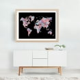 thumbnail image 6 of Wanderlust - Mixed Media Map Pastel Abstract Travel Poster Modern Art Unframed Wall Art Print 4 x 6 inches, 6 of 7