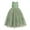 Green, variant on IDOPIP Flower Girl Dresses for Wedding Sleeveless Cutout Tulle Princess Pageant Birthday Party Gown 3-14Y