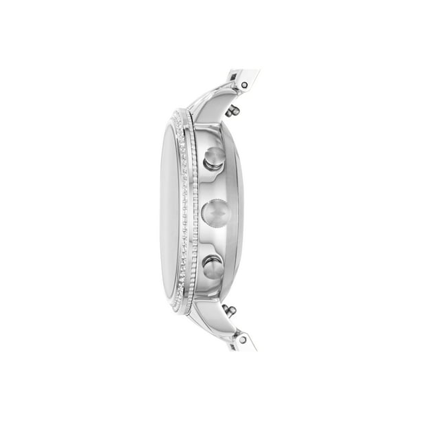 Fossil Women's Virginia Hybrid Smartwatch Stainless Steel with Silver Stainless Bracelet, FTW5009 - Walmart.com