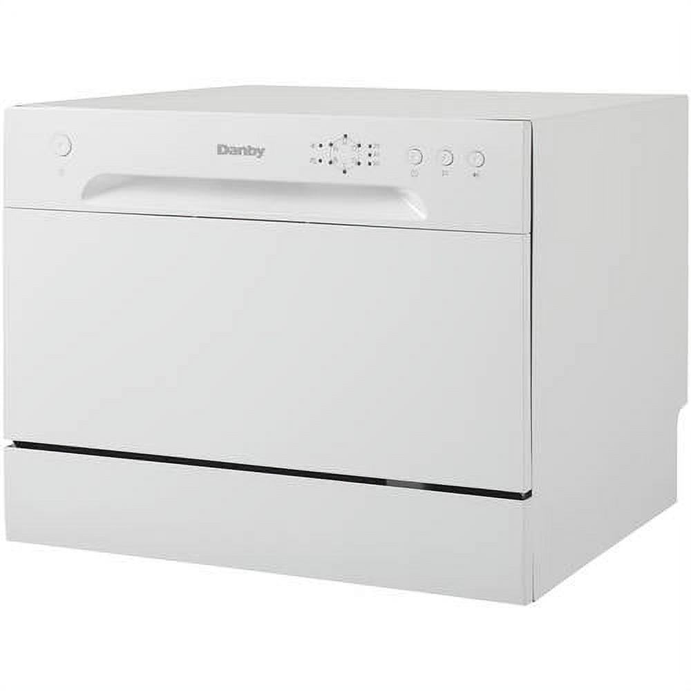 DDW631SDB by Danby - Danby 6 Place Setting Countertop Dishwasher in Silver